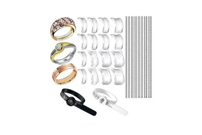 Invisible Ring Size Adjuster Set – Precision Fit Jewellery Accessory Kit for Engagement, Wedding & Statement Rings