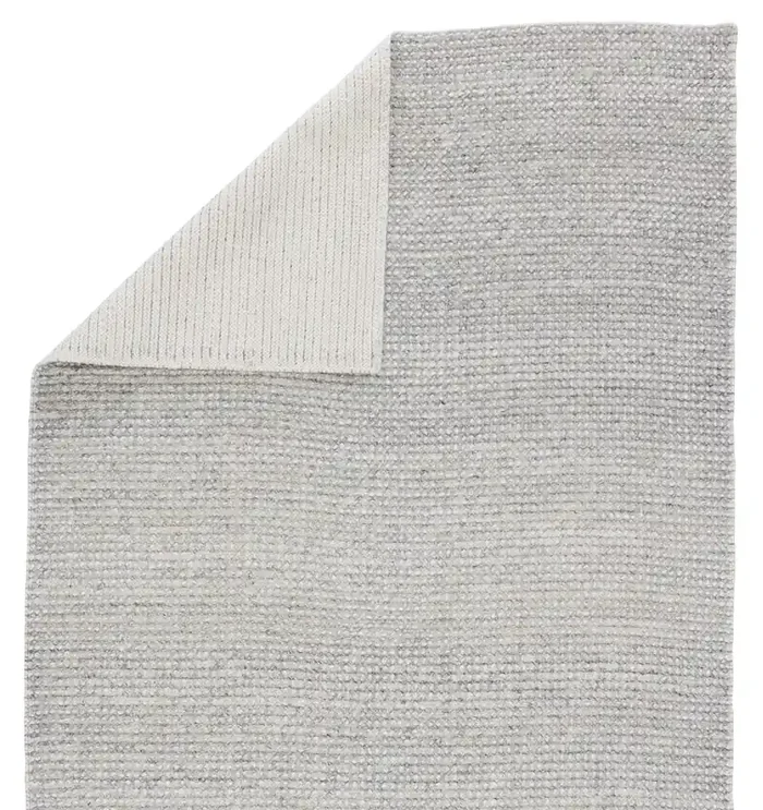 Jaipur Living Crispin Indoor/ Outdoor Solid Gray/ Ivory Area Rug (REBECCA – RBC09)