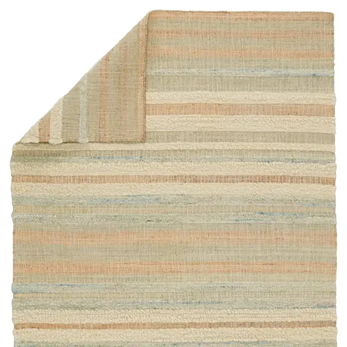Jaipur Living Eirene Natural Striped Beige/ Blue Area Rug (GALILEA – GLE01)