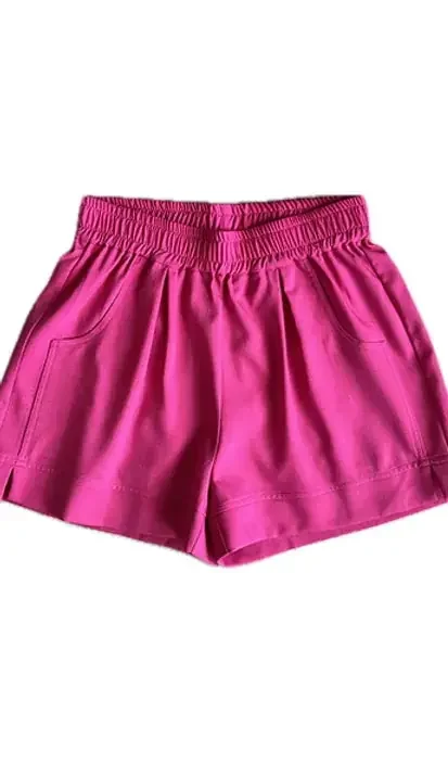 Jessica Elastic Waist Short • Lipstick
