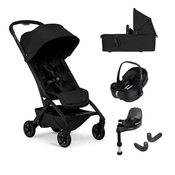 Joolz Aer2 & Maxi-Cosi Pebble 360 Pro2 Travel System | Space Black