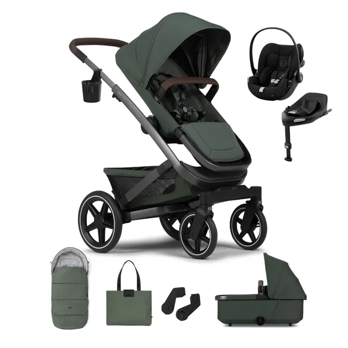 Joolz Geo3 Pushchair & Cybex Cloud G Bundle – Forest Green
