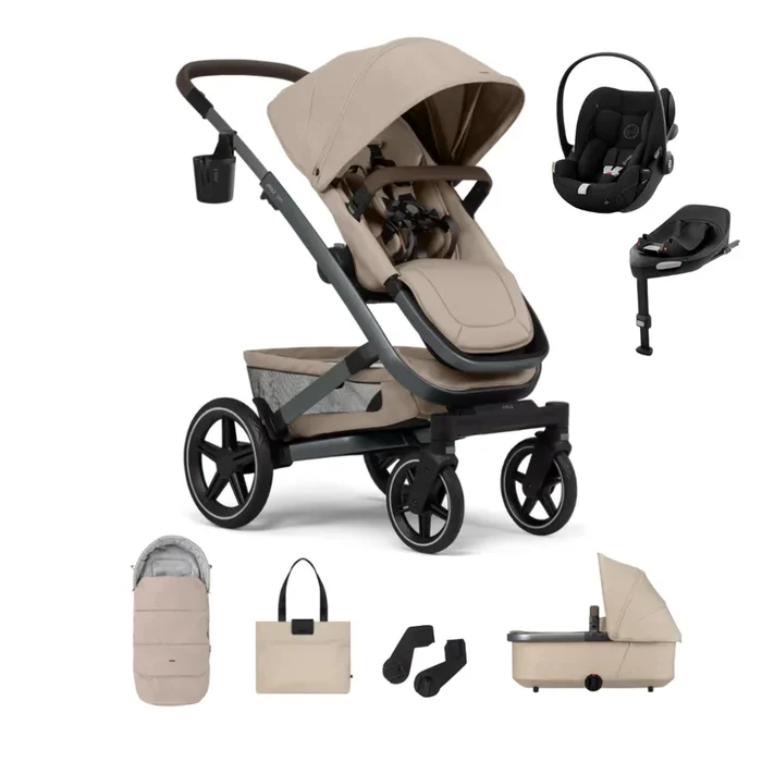 Joolz Geo3 Pushchair & Cybex Cloud G Bundle – Sandy Taupe