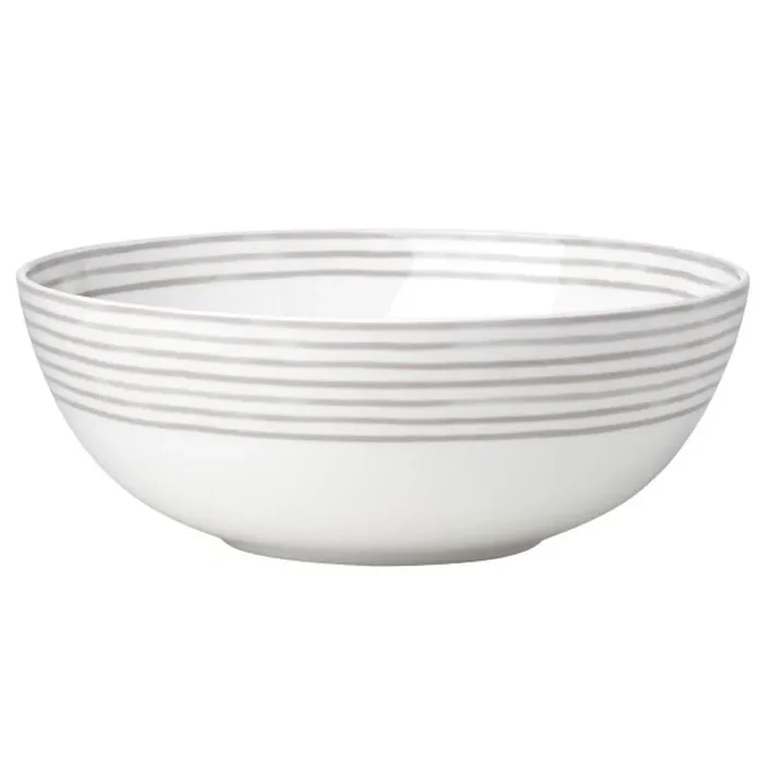 Kate Spade Charlotte Street Grey Serving Bowl
