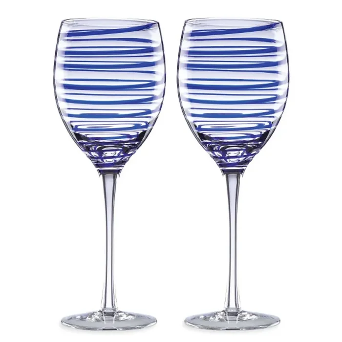 Kate Spade Charlotte Street Wine Glass, Set of 2