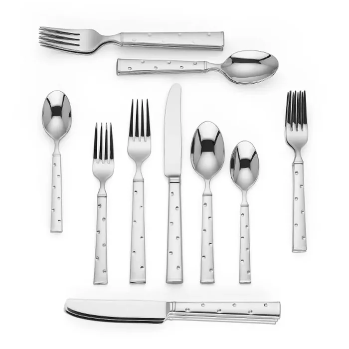 Kate Spade Larabee Dot 20-Piece Flatware Set