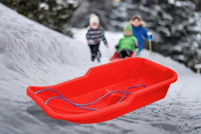 Kids’ Heavy Duty Snow Sledge – Choose Your Colorful Adventure!