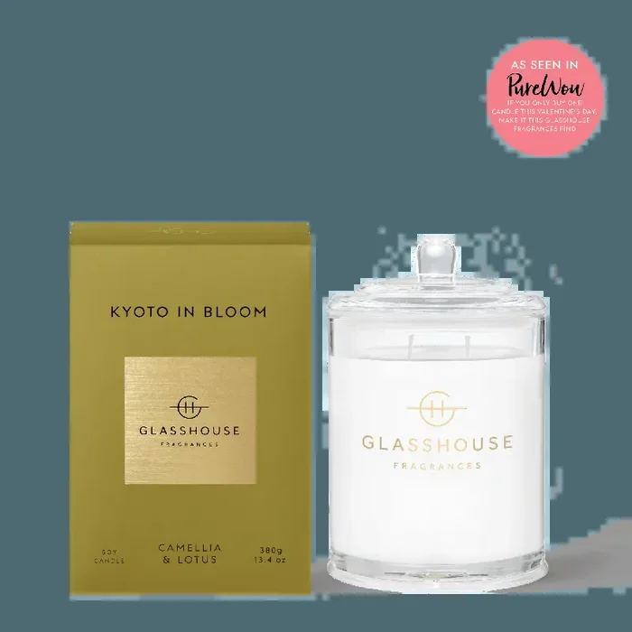 Kyoto in Bloom 13.4 oz. Candle – Glasshouse Fragrances