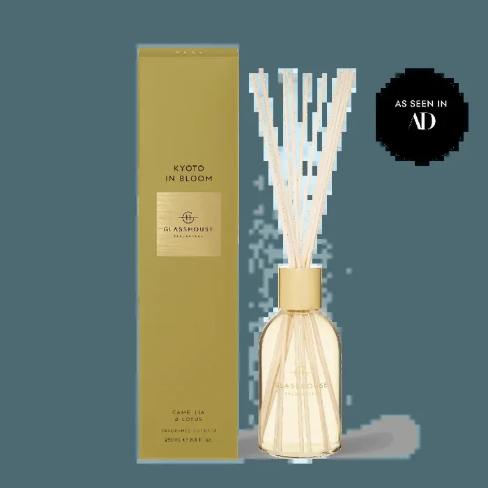 Kyoto in Bloom 8.4 fl. oz. Fragrance Reed Diffuser – Glasshouse Fragrances