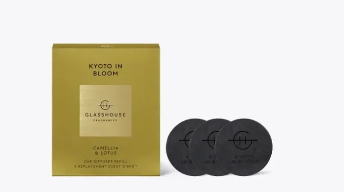 Kyoto In Bloom – Car Diffuser Scent Disk Refills – Glasshouse
