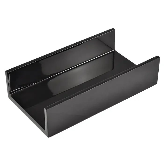 Lacquer Hand Towel Tray (Black)