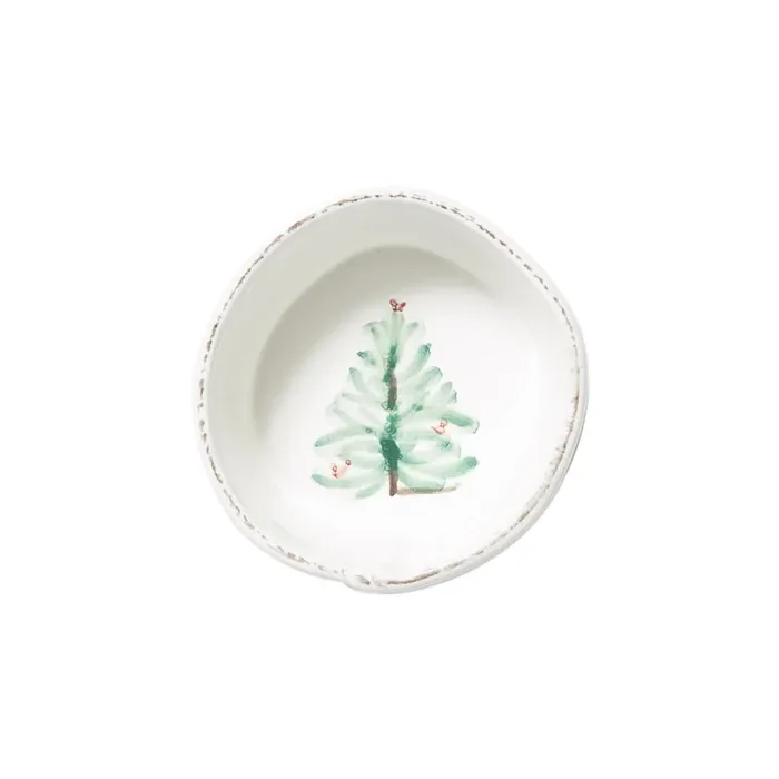 Lastra Holiday Condiment Bowl Vietri