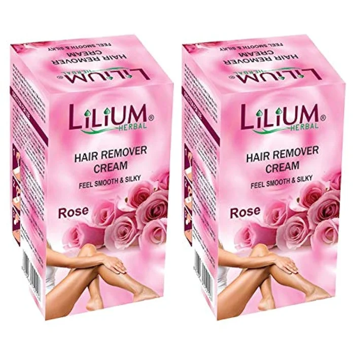 Lilium Rose Hair Removal Cream – 40 gms (Pack of 2)