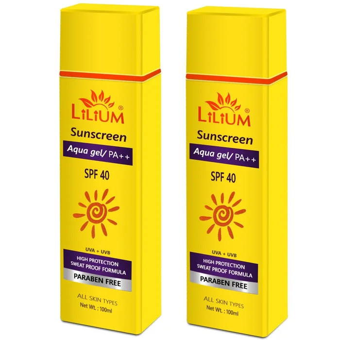 Lilium Sun Screen Body Lotion – 100 ml (pack of 2)