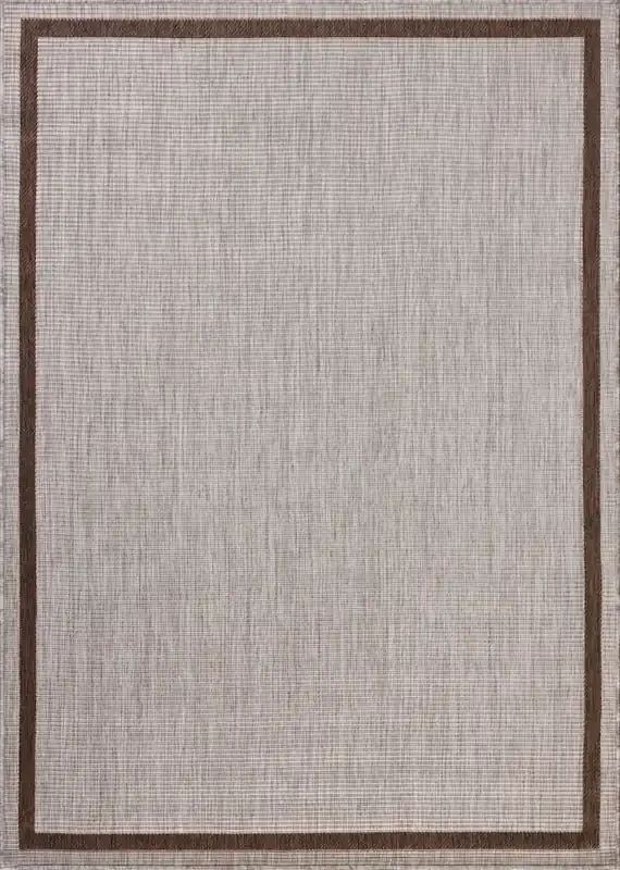 Loloi Easton Dove / Coffee Indoor/Outdoor Accent Rug (ESN-02)