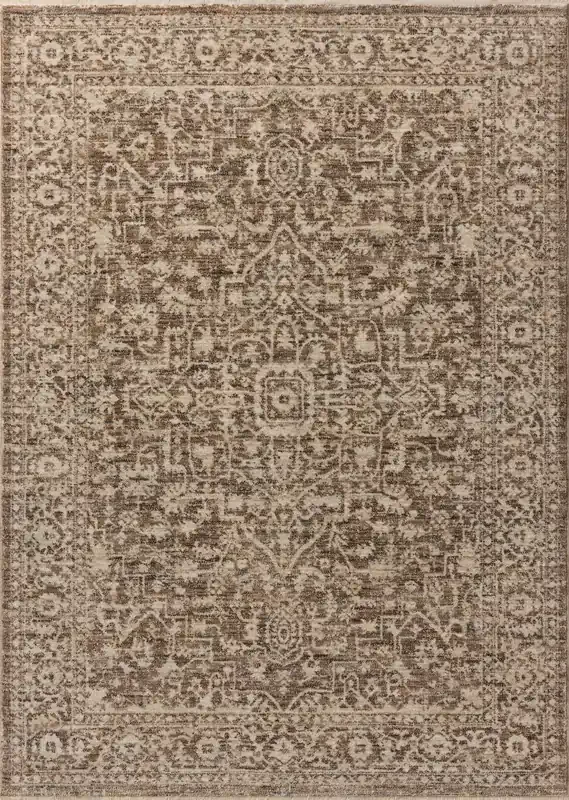 Loloi II Newman Dark Taupe / Natural Area Rug (NEW-02)