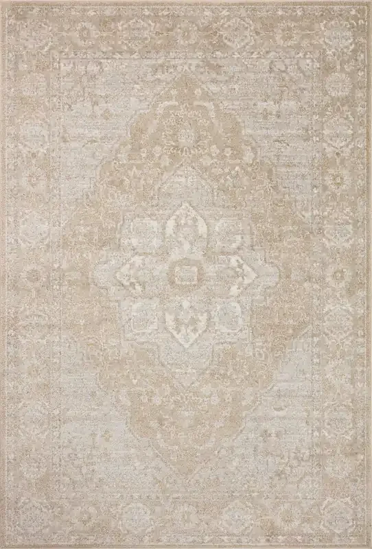Loloi II Odette Beige / Silver Area Rug (ODT-05)