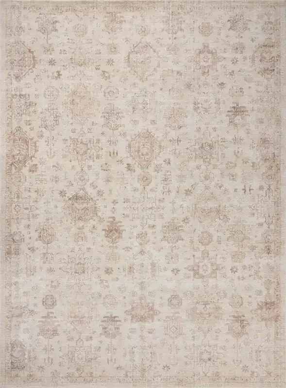Loloi Marcella Sand / Terracotta Area Rug (MAC-04)