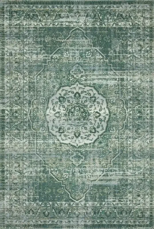 Loloi Mika Green / Mist Indoor/Outdoor Accent Rug (MIK-06)