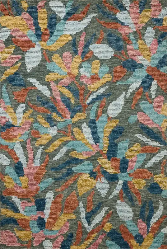 Loloi Tilly Green / Multi Area Rug (TIL-05)