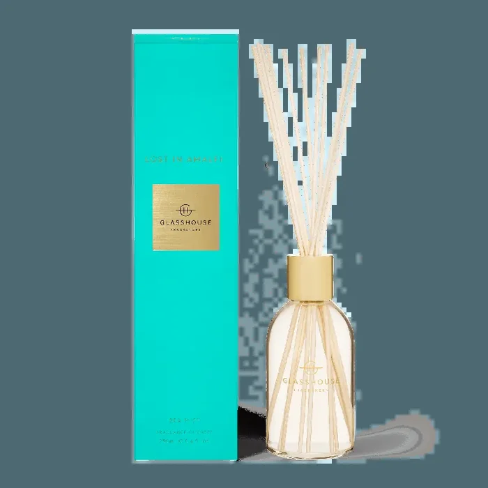Lost in Amalfi 8.4 fl. oz. Fragrance Reed Diffuser – Glasshouse Fragrances