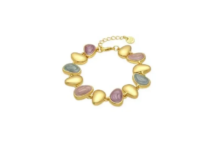 Luxenter Bolhy 18k Gold Plated Adjustable Bracelet – Elegant Minimalist Bangle