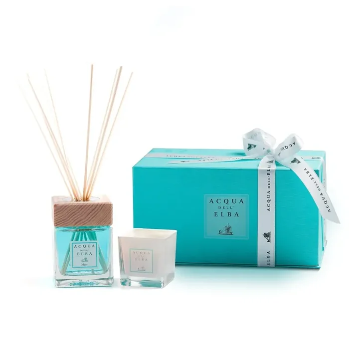 Mare Home Diffuser & Candle Gift Box – Acqua dell‘Elba