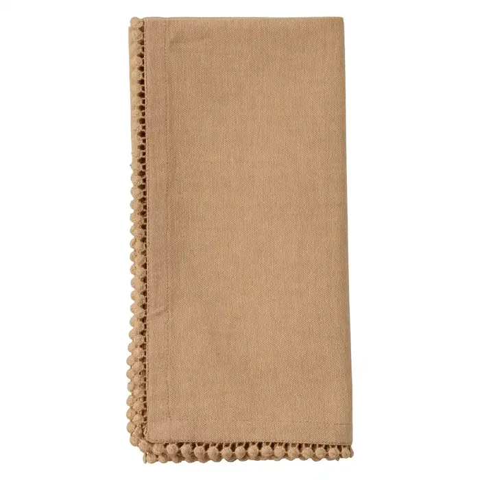 Margot Cotton Napkins (Beige) Set/4