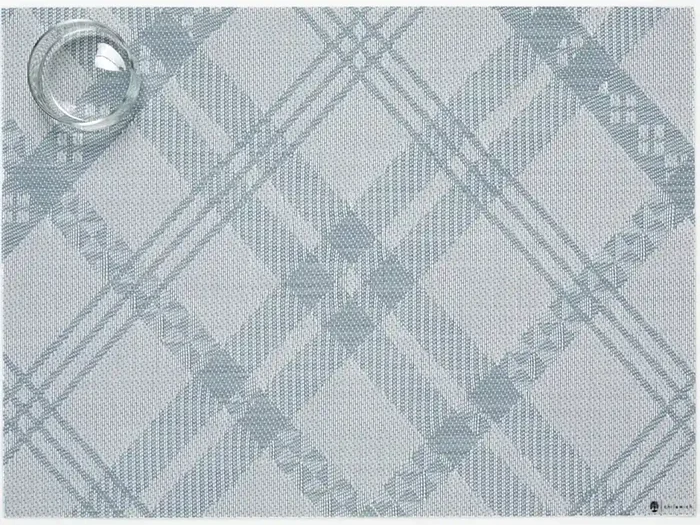 Martha Stewart x Chilewich Ribbons Rectangle Place Mats Set/4 (Sea)