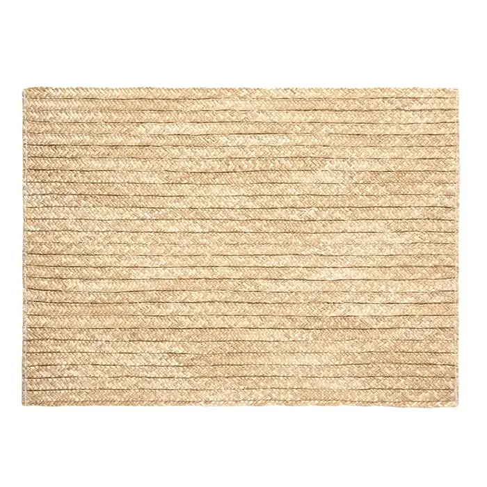 Mila Natural Straw Rectangle Placemats Set of Four