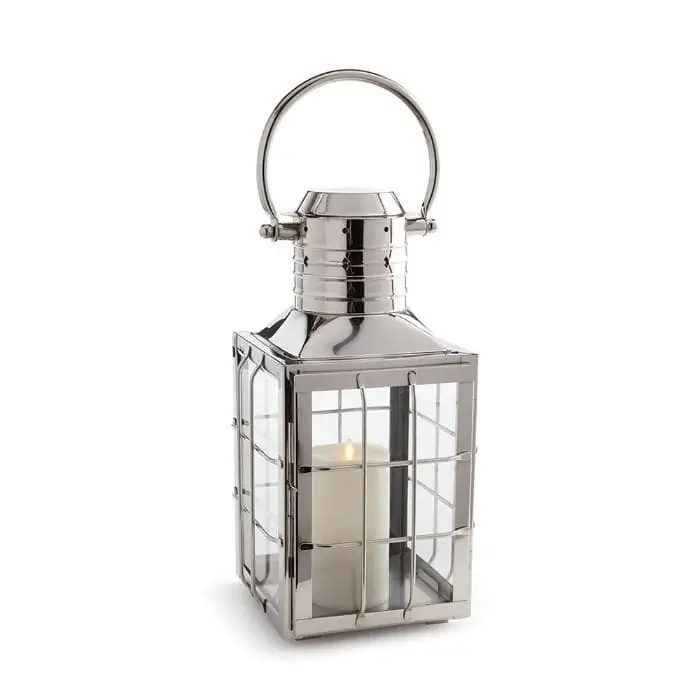 Nantucket Silver Outdoor Lantern 17.5″