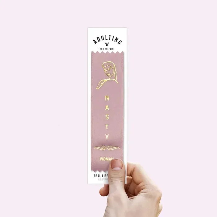 Nasty Woman Award Ribbon on Gift Card