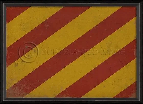 Nautical Flag Y Framed Print