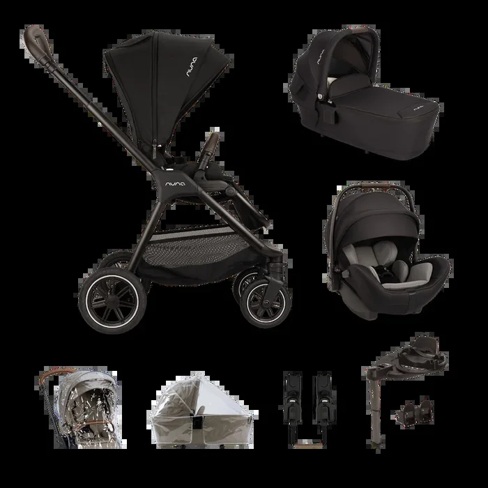 Nuna TRIV next ARRA FLEX bundle – Caviar