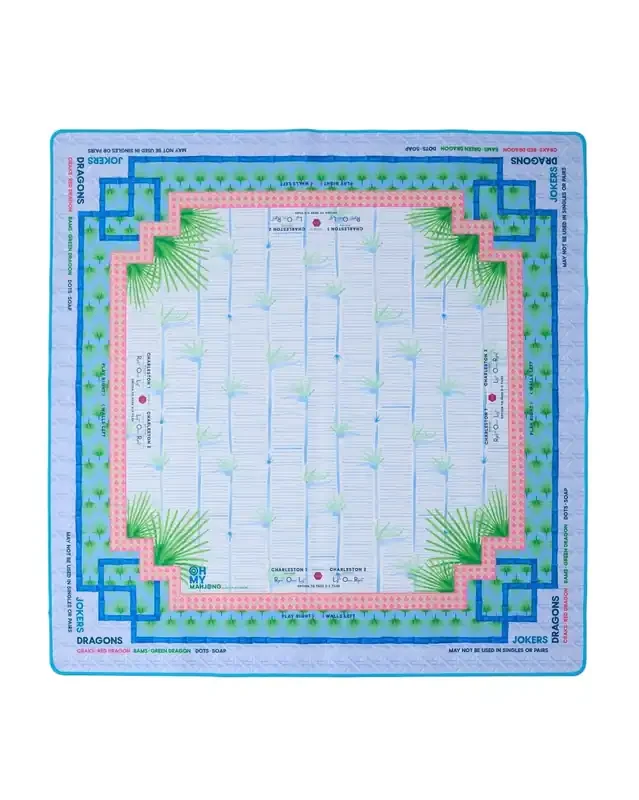 Oh my Mahjong- Palm Paradise Mahjong Mat