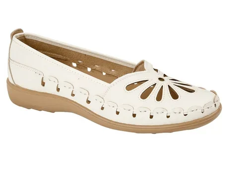 Palma Slip On Shoe – WHITE