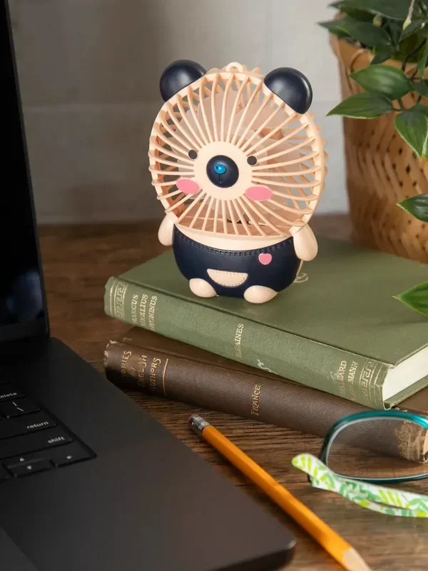 Portable Bear Fan Natural Life