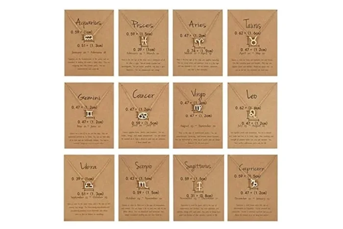 Radiant Zodiac Constellation Necklace