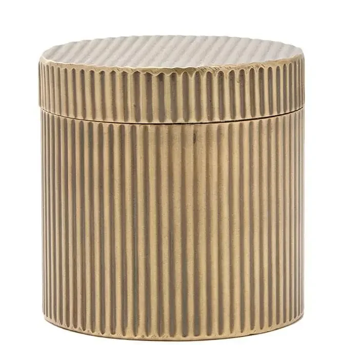 Redon Canister – Antique Brass