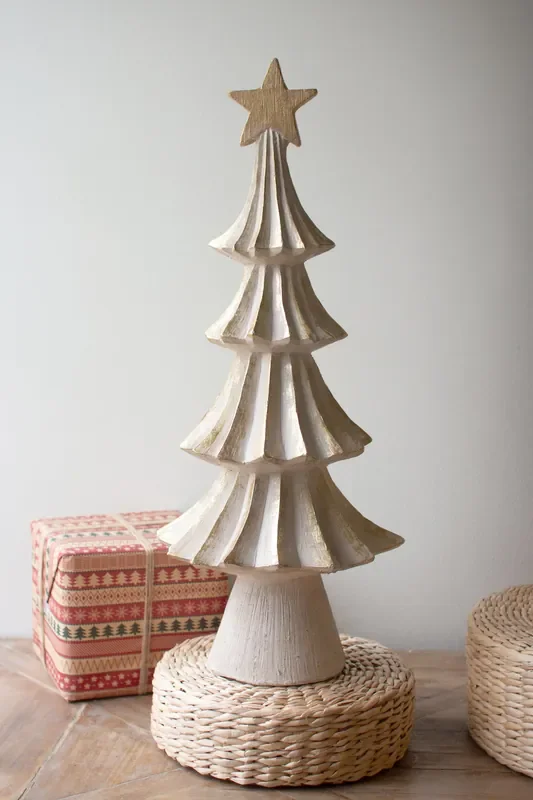 Resin Christmas Topiary