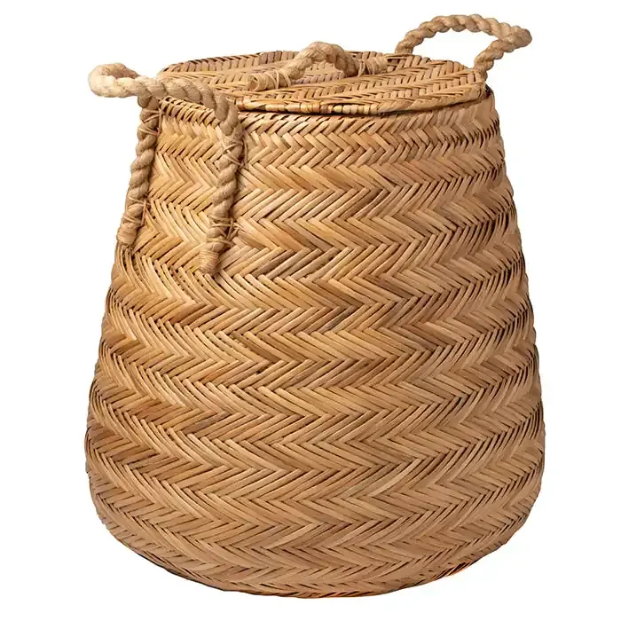 Saunier Natural Rattan Hamper