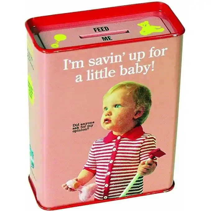 Savin‘ Up for a Little Baby Novelty Bank [LAST ONE – IRREGULAR]
