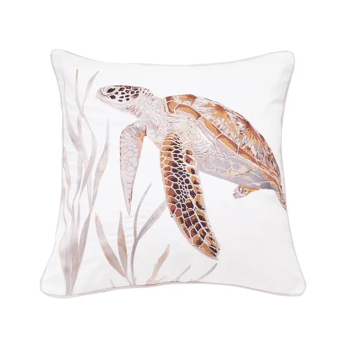 Sea Turtle Indoor/Outdoor Throw Pillow