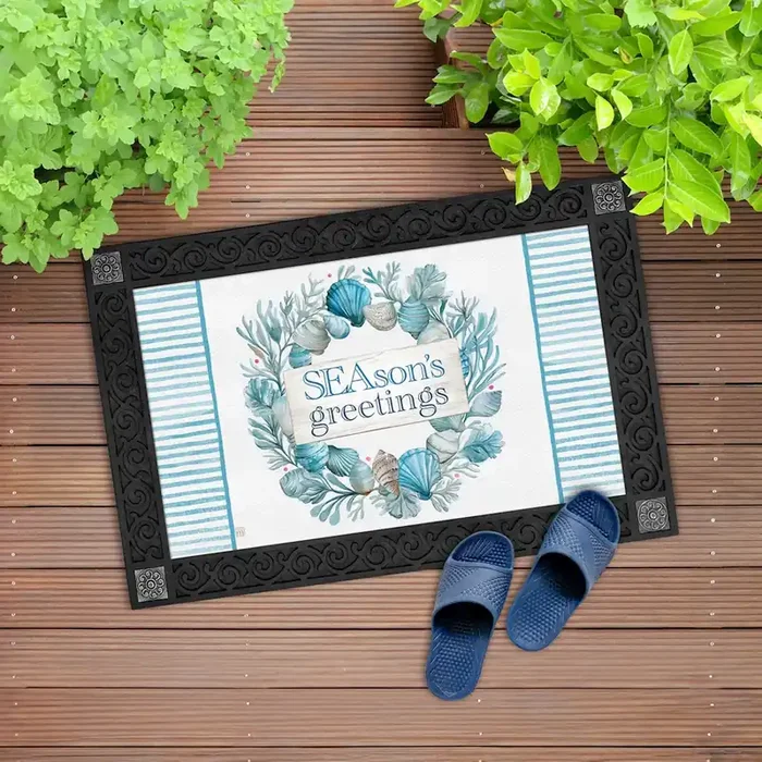 Seashell Wreath MatMate Insert