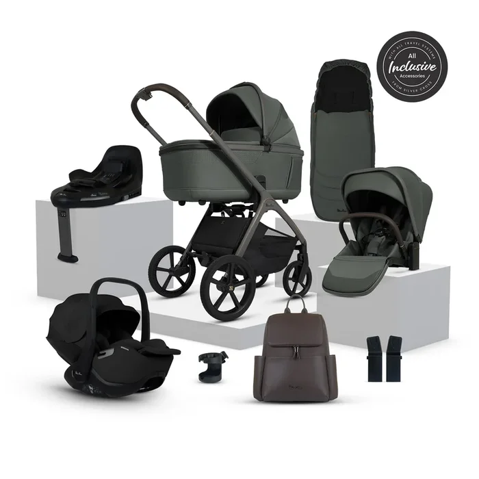 Silver Cross Cove Pushchair Ultimate 360 Bundle | Pewter