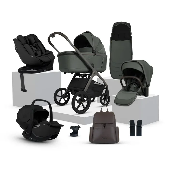 Silver Cross Cove Ultimate 360 Family Car Seat Bundle – Pewter