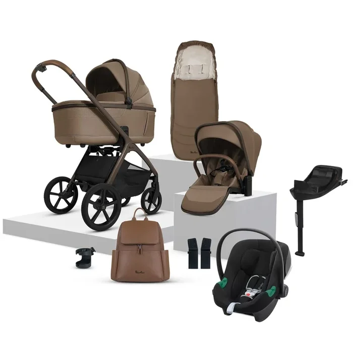 Silver Cross Cove Ultimate Cybex Travel System in Maple