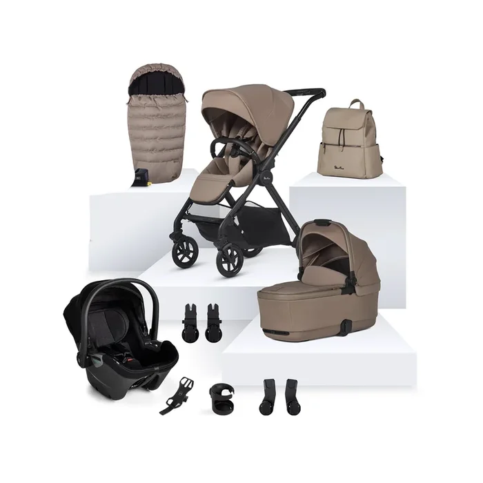 Silver Cross Reef 2 Pushchair Ultimate Bundle | Mocha