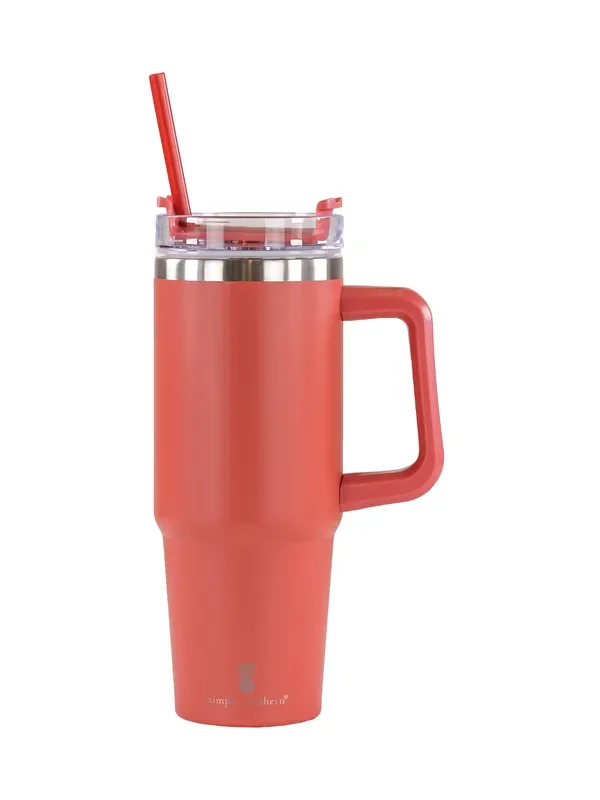 Simply 30oz Straw Tumblers • Rust