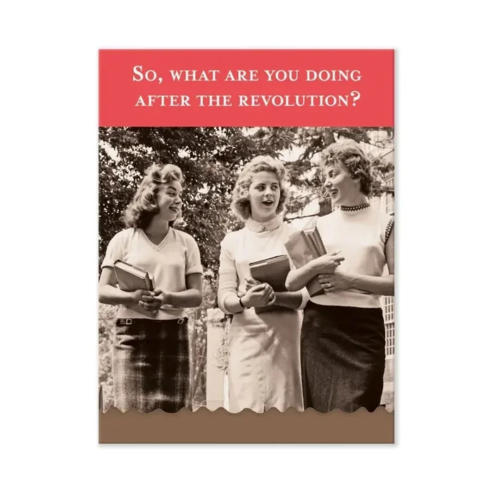 So What Are You Doing After The Revolution Mini Notepad